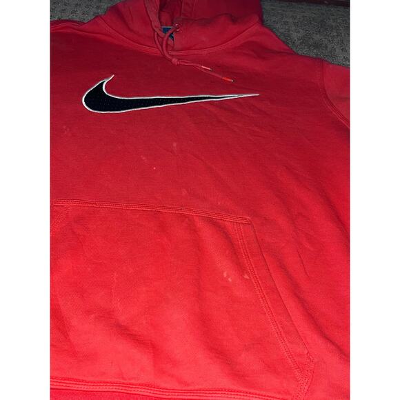 👟 Nike Swoosh Logo Pullover Hoodie –With Size M - Picture 4 of 4